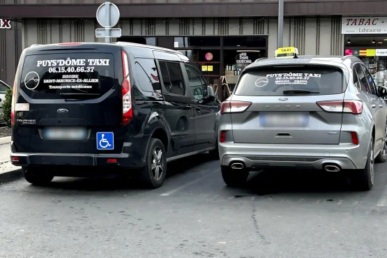 taxi conventionne vic le comte avec vehicule adapte transport personnes mobilites reduites